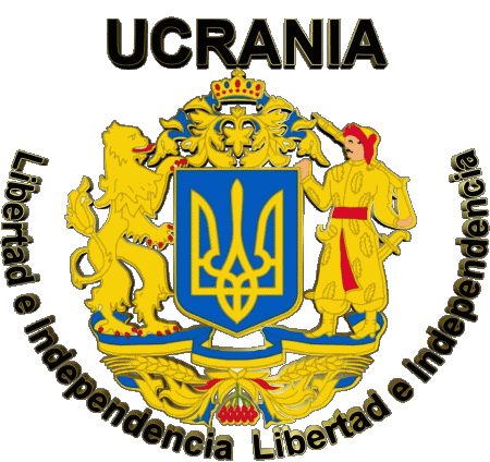 Libertad e Independencia Ukraine Europe Drapeaux 