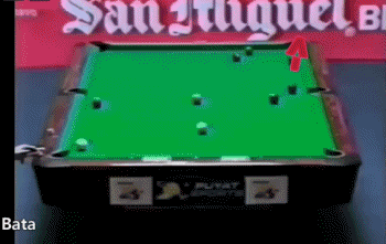 Bata-Bata Best Off Shot 02 Pool Table Sports Humor -  Fun 