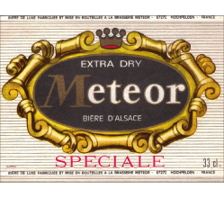 Meteor France Métropole Bières Boissons 