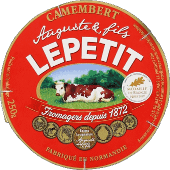 Auguste Lepetit France Fromages Nourriture 