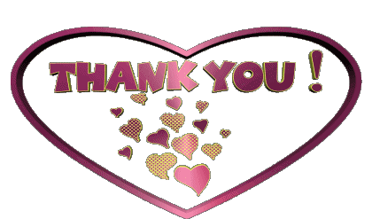 Herz Thank You Englisch Nachrichten 