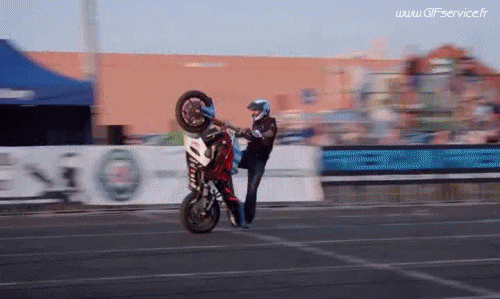 Freestyle Fun Win Motorräder Transport Humor -  Fun 