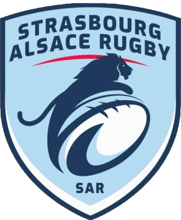 S.A.R - Strasbourg Alsace Dept 67 Rugby Club Frankreich Logo Sport 
