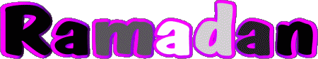 Ramadan R MASCULINO - Magreb Musulmán Nombre 