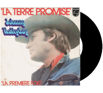 La terre promise - La première fois-La terre promise - La première fois Johnny Hallyday 70' Frankreich-Zusammenstellung Musik Multimedia 