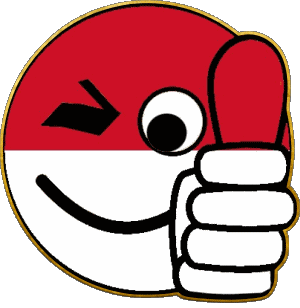 Smiley - OK Monaco Europe Flags 