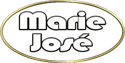 Marie José M Zusammengesetzter WEIBLICH - Frankreich Vorname 