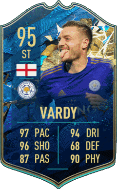 Jamie Vardy England F I F A - Card Players Video Games Multi Media 