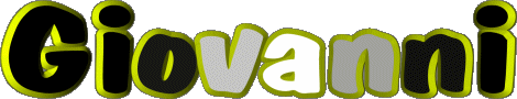 Giovanni G MASCULIN - Italie Prénoms 
