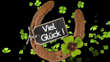 001 Animated Background Viel Glück German Messages 