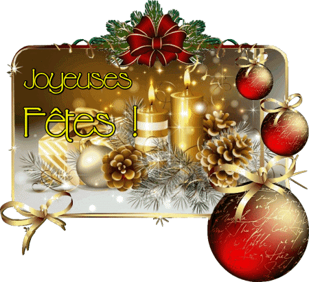 Serie 16 Joyeuses Fêtes (Noël) Français Messages 