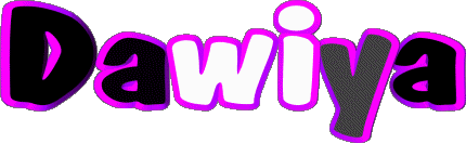 Dawiya D WEIBLICH - Maghreb Muslim Vorname 