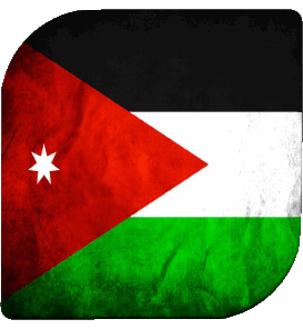 Square Jordan Asia Flags 