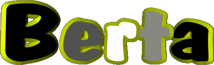 Berta B WEIBLICH - Italien Vorname 