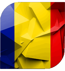 Platz Rumänien Europa Fahnen 