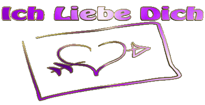 Coeur Ich Liebe Dich Allemand Messages 