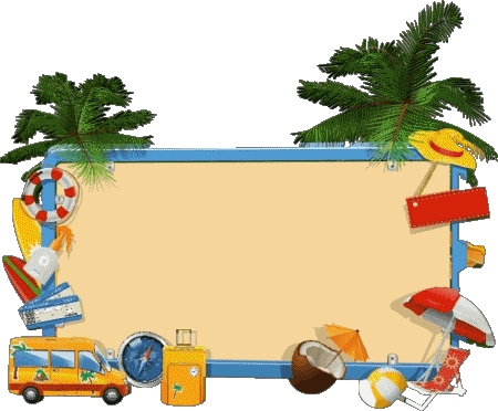 06 Fondo transparente Bonnes Vacances Francés Mensajes 