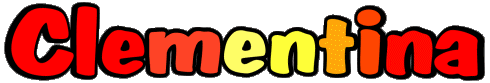 Clementina C WEIBLICH - Italien Vorname 