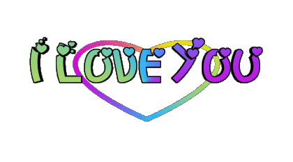 Corazón I Love You Inglés Mensajes 