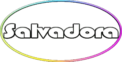 Salvadora S WEIBLICH - Spanien Vorname 