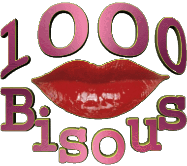 1000 Baci Francese Messagi 