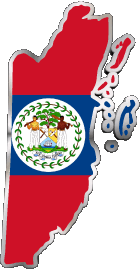 Vario Belize America Bandiere 