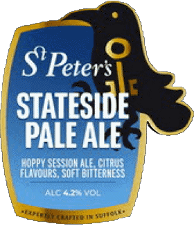 Stateside pale ale-Stateside pale ale St  Peter's Brewery UK Cervezas Bebidas 
