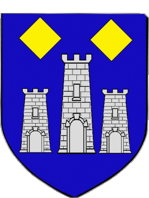 CARROS 06 Departments - Cities France Flags 