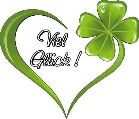 06 Fond Transparent Viel Glück Allemand Messages 