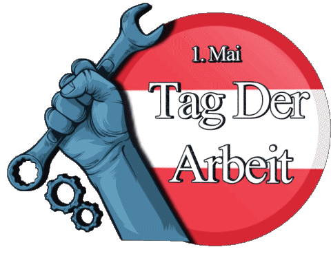 Tag Der Arbeit - Österreich 1. Mai Alemán Mensajes 