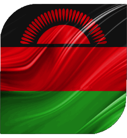 Plaza Malawi África Banderas 