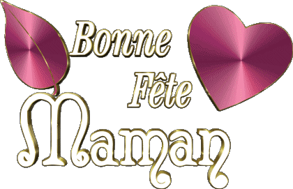 03 Bonne Fête Maman Französisch Nachrichten 