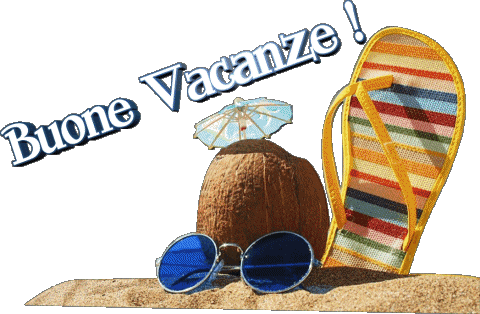 14 Sfondo trasparente Buone Vacanze Italiano Messagi 