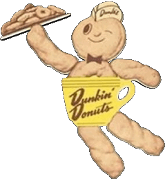 1956-1956 Dunkin Donuts Fast Food - Restaurant - Pizzas Nourriture 