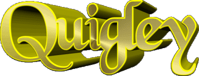 Quigley Q MASCHIO - UK - USA - IRL - AUS - NZ Nome 