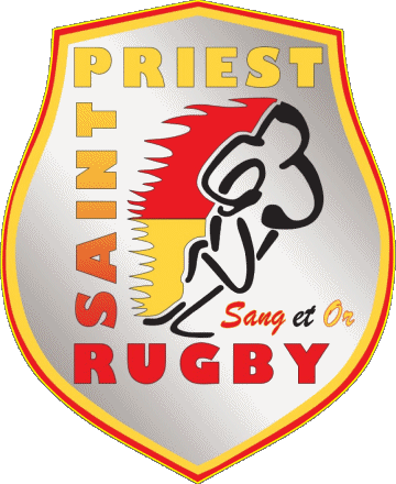 Saint Priest RC Dept 69 Rugby Club Francia Logo Deportes 