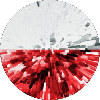 Tondo Polonia Europa Bandiere 