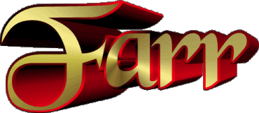 Farr F MASCULINE -  UK - USA - IRL - AUS - NZ First Names 