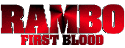 Logo First blood Rambo Cinéma International Multi Média 