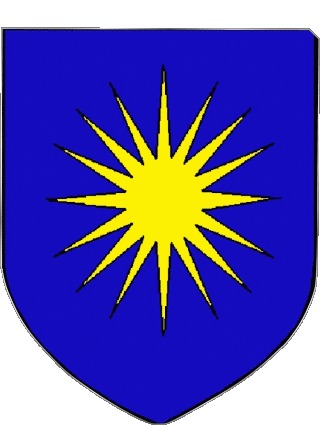 Blasone-Blasone LANCON PROVENCE 13 Dipartimenti - Città Francia Bandiere 