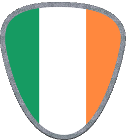Forme Irlande Europe Drapeaux 