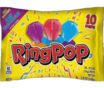 Ring Pop Bonbons Nourriture 