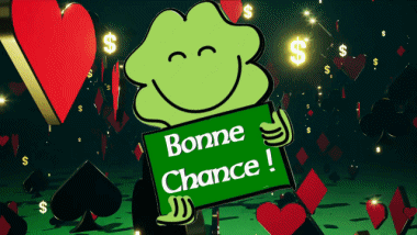 003 Sfondo animato Bonne Chance Francese Messagi 