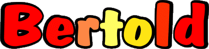 Bertold B MASCULIN - Allemagne Prénoms 