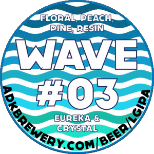 Wave #03-Wave #03 Adirondack USA Cervezas Bebidas 