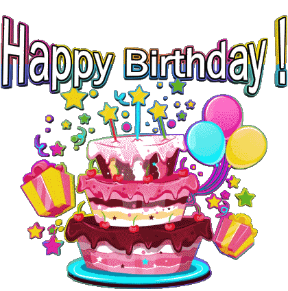 003 Cakes Happy Birthday Englisch Nachrichten 