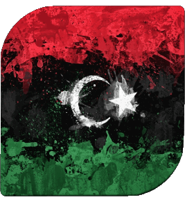 Plaza Libia África Banderas 