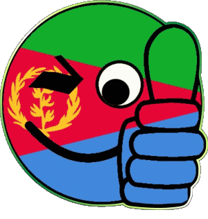 Smiley - OK Eritrea Africa Flags 