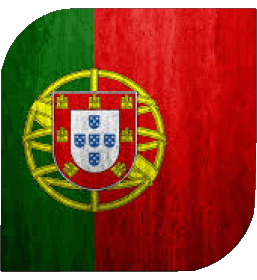 Square Portugal Europe Flags 