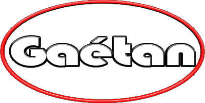 Gaétan G MANN - Frankreich Vorname 